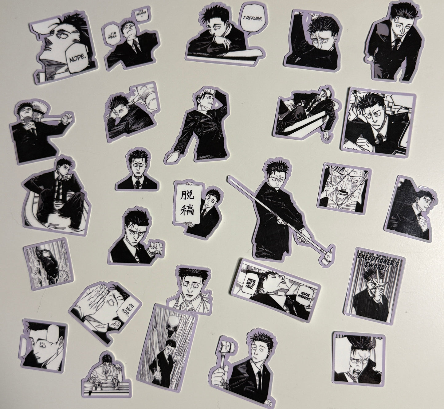 Hiromi Higuruma Die Cut Stickers Jujutsu Kaisen