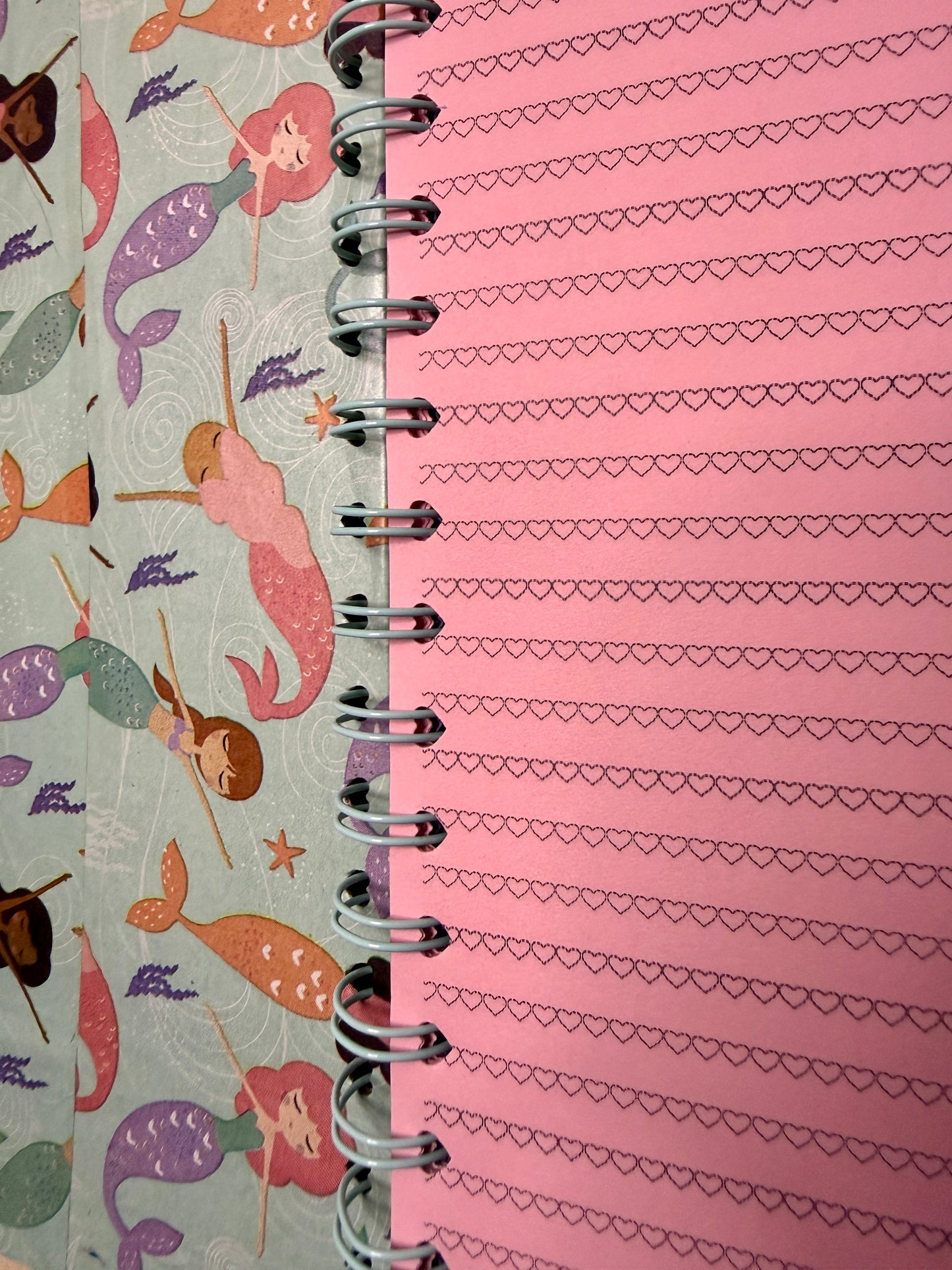 Gift Wrap Notebook - Pastel Mermaids