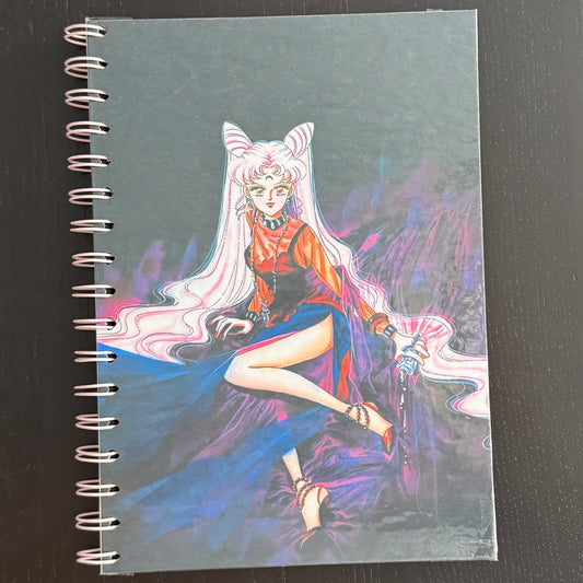 Black Lady A5 Journal - Sailor Moon